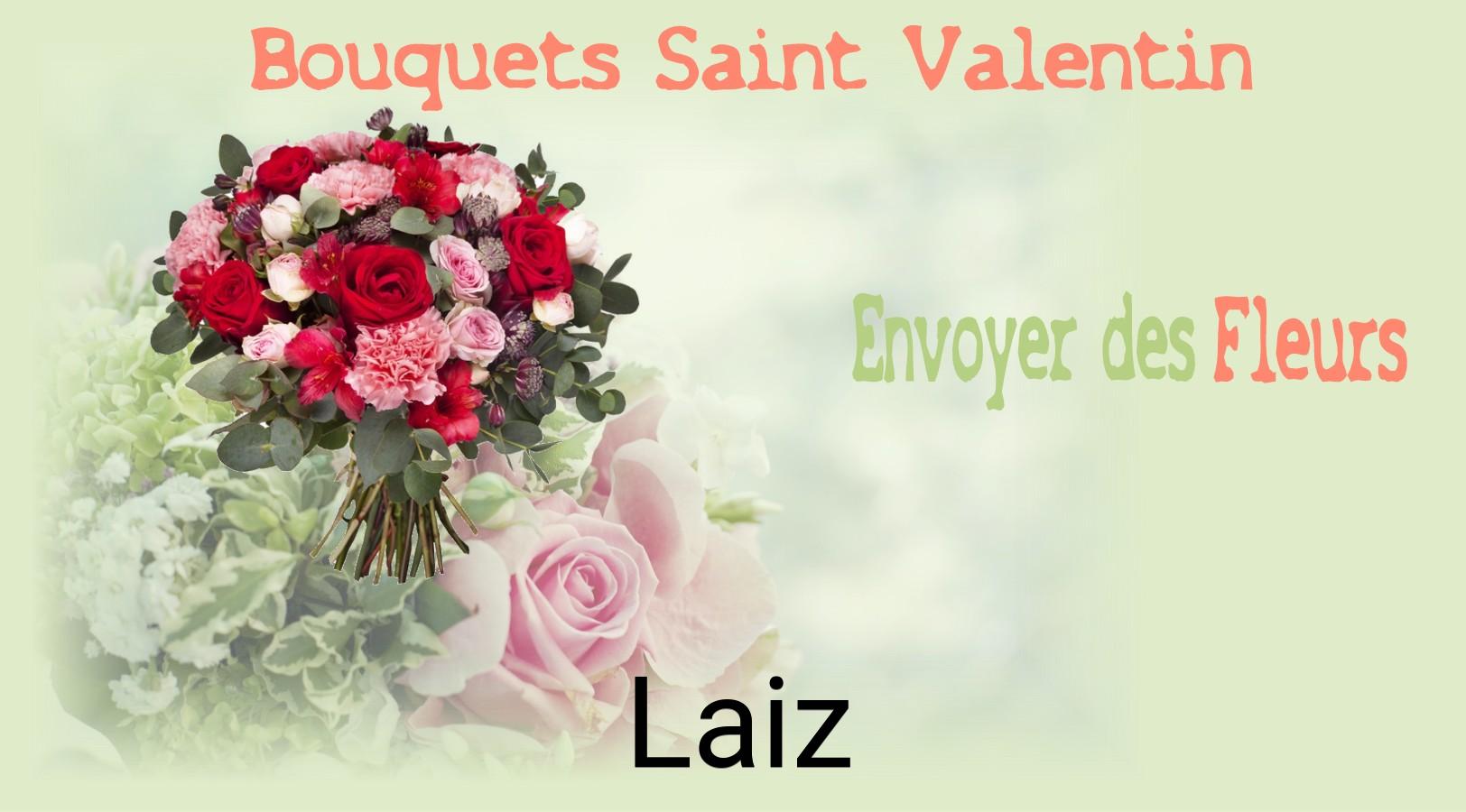 Roses de Saint-Valentin livrées à Laiz